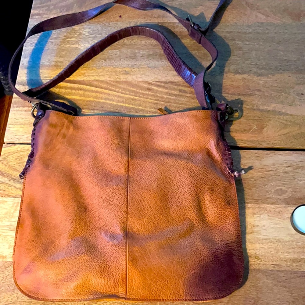 Free People double strap/ crossbody bag. Excellent condition